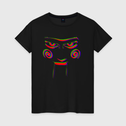 Женская футболка хлопок Saw face