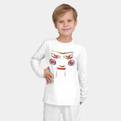 Детская пижама с лонгсливом хлопок Saw face - фото 2