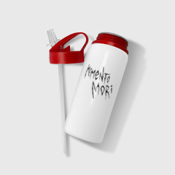 Бутылка для воды с трубочкой Memento mori Pharaoh - фото 2