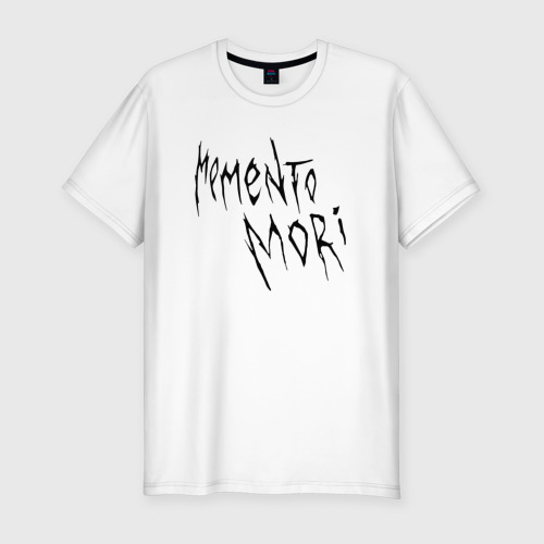 Мужская футболка хлопок Slim Memento mori Pharaoh, цвет белый