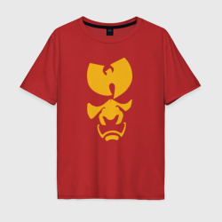 Wu-Tang samurai – Мужская футболка хлопок Oversize с принтом купить со скидкой в -16%