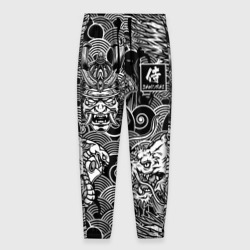 Мужские брюки 3D Татуировки самурая