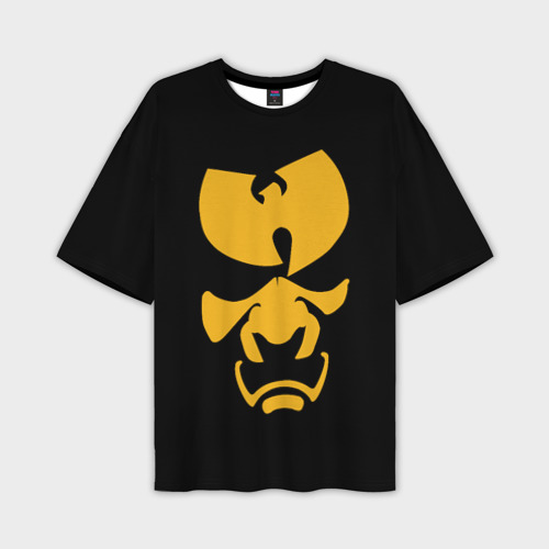 Мужская футболка oversize 3D Wu-Tang Clan samurai, цвет 3D печать