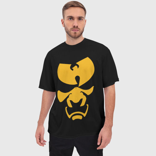 Мужская футболка oversize 3D Wu-Tang Clan samurai, цвет 3D печать - фото 3