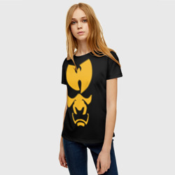 Женская футболка 3D Wu-Tang Clan samurai - фото 2