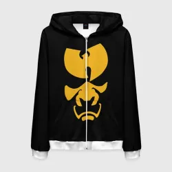 Мужская толстовка 3D на молнии Wu-Tang Clan samurai