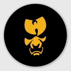 Круглый коврик для мышки Wu-Tang Clan samurai