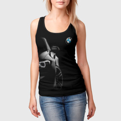 Женская майка 3D БМВ в Тени - фото 2