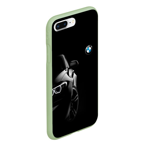 Чехол для iPhone 7Plus/8 Plus матовый БМВ в Тени, цвет салатовый - фото 3