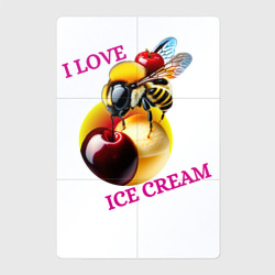 Магнитный плакат 2Х3 Пчелка на мороженке
