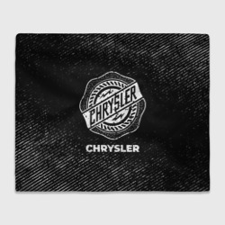 Плед 3D Chrysler с потертостями на темном фоне