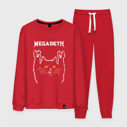 Мужской костюм хлопок Megadeth rock cat