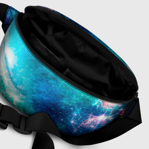 Поясная сумка 3D с принтом Звёздная Вселенная, фото #6