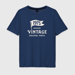 Мужская футболка хлопок Oversize 1975 подлинный винтаж - оригинальные детали