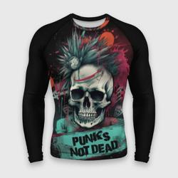 Мужской рашгард 3D Punks not dead