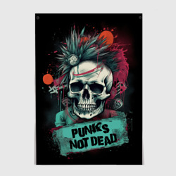 Постер Punks not dead