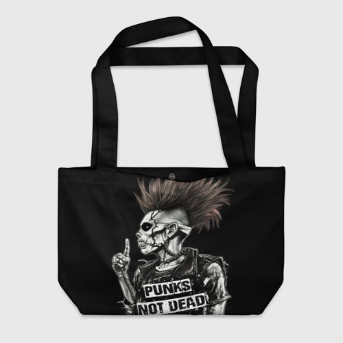 Пляжная сумка 3D Punks    not dead