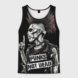 Мужская майка 3D Punks    not dead