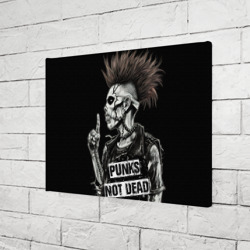 Холст прямоугольный Punks    not dead - фото 2