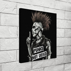 Холст квадратный Punks    not dead - фото 2