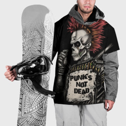 Накидка на куртку 3D Punks not   dead