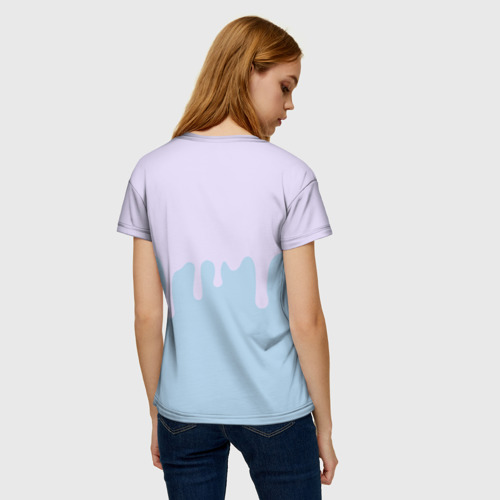 Женская футболка 3D Девушка boss, цвет 3D печать - фото 4