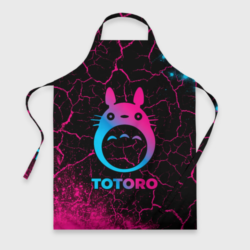 Фартук 3D Totoro - neon gradient