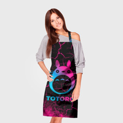 Фартук 3D Totoro - neon gradient - фото 2