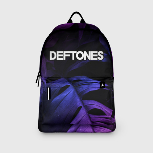 Рюкзак 3D Deftones neon monstera - фото 4