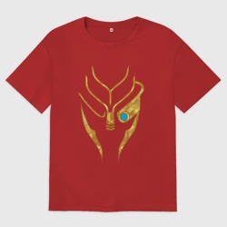 Женская футболка хлопок Oversize Mass Effect Garrus