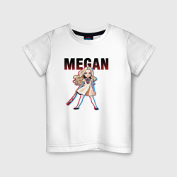 Детская футболка хлопок Кукла Меган