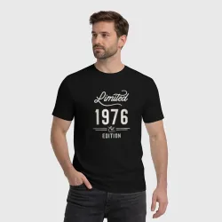 Мужская футболка хлопок 1976 год - ограниченный выпуск - фото 2