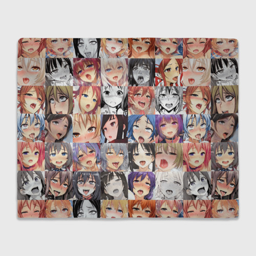 hentai домашний hentai Плед 3D Anime hentai ahegao manga - купить по цене 3630 руб в  интернет-магазине Всемайки, арт 3416841