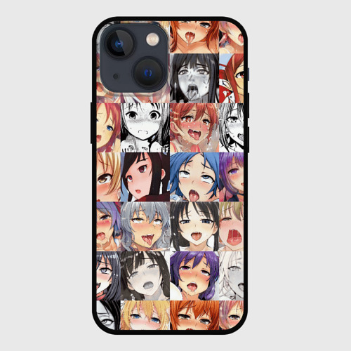 Чехол для iPhone 13 mini Anime hentai ahegao manga