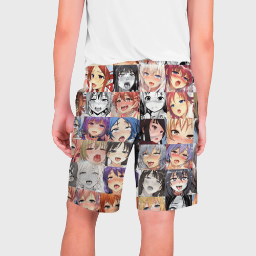 Мужские шорты 3D Anime hentai ahegao manga, цвет 3D печать - фото 2