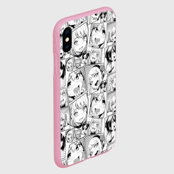 Чехол для iPhone XS Max матовый Anime hentai ahegao - фото 2