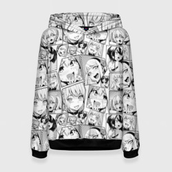 Женская толстовка 3D Anime hentai ahegao