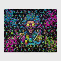 Плед 3D Безумный химик