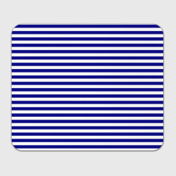 Прямоугольный коврик для мышки Тельняшка синяя ВМФ