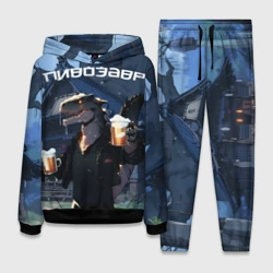 Женский костюм с толстовкой 3D Аниме Пивозавр