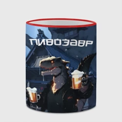 Кружка с полной запечаткой Аниме Пивозавр - фото 2