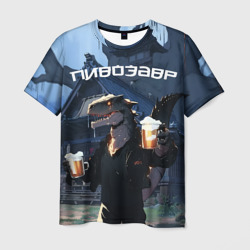 Аниме Пивозавр – Мужская футболка 3D с принтом купить со скидкой в -26%