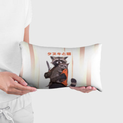 Подушка 3D антистресс Аниме Енот и Кот - фото 2