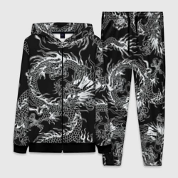 Женский костюм 3D Татуировка японского дракона