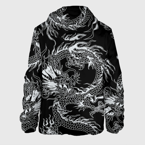 Мужская куртка 3D Татуировка японского дракона, цвет 3D печать - фото 2