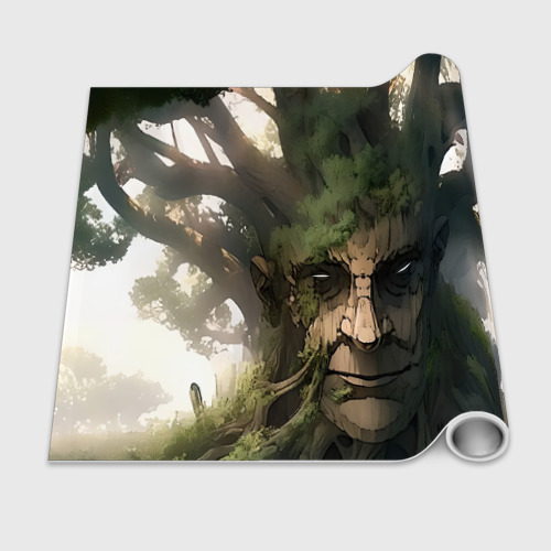 Бумага для упаковки 3D Аниме Мудрое дерево - фото 2