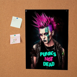 Постер Девушка      панк - фото 2