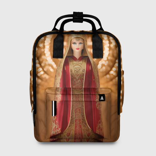 Женский рюкзак 3D Матрёшка 585 Гольд царица