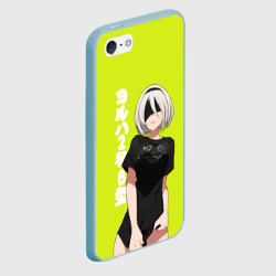Чехол для iPhone 5/5S матовый YoRHa 2-gou B-gata - фото 2