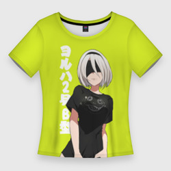 Женская футболка 3D Slim YoRHa 2-gou B-gata